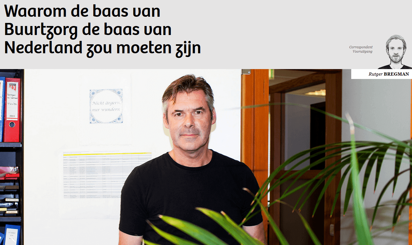 Artikel van de Correspondent over Joost Blok